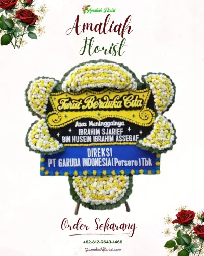 Papan Bunga Duka di Pandeyan